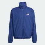 Куртка Adidas Essential Small Logo Windbreaker, темно-синий/белый - фото