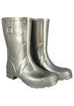 Резиновые сапоги Beck, серебристого цвета - фото 8
