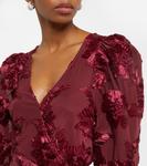 Платье миди из сетки Rotate, Tawny Port - фото 4