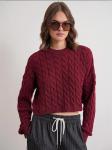 MixRay Свитер в бордовом цвете - фото 2