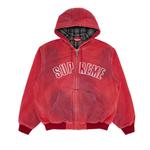 Куртка Supreme Reflective Arc Hooded Work Jacket, Red - фото