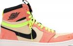Кроссовки Air Jordan 1 High Switch Pink Volt, розовый - фото 2