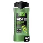 Axe 3 в 1 гель для душа для мужчин - 400 мл - Detox Wake Up Axe/Lynx - фото