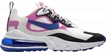Кроссовки Nike Wmns Air Max 270 React 'White Fuchsia Blue', белый - фото