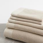 Банное полотенце H&M Home Cotton Terry, светло-бежевый - фото 3
