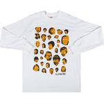 Футболка Supreme Faces T-Shirt 'White', белый - фото 2