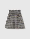Детская юбка в голубую клетку Gocco - фото