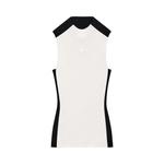 Топ Courrèges Contrast Frame Rib Knit Top Blanc/Black, белый - фото