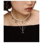 Vivienne Westwood Серебряное латунное ожерелье Unisex Silver - фото 7
