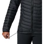 Куртка с капюшоном Jacket Powder Lite Columbia, черный - фото 4
