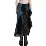 Feng Chen Wang Джинсовая длинная юбка Women's Blue - фото 3