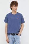 Хлопковая футболка Levi's, синий - фото 4