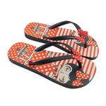 Детские пляжные шлепанцы Brasileras черная резиновая подошва, черный черный - фото 2