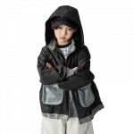 Детская куртка с капюшоном Moderate EASTERN CAMEL, черный - фото