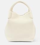 Сумка через плечо Bale Small из кожи Loro Piana, Whisper White - фото