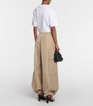 Брюки-карго оверсайз PALM ANGELS, бежевый - фото 3