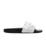 Кроссовки Givenchy Logo Slide 'Black Iridescent', черный - фото