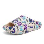 Шлепанцы мужские Caritesport, черный/фиолетовый - фото 6