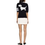 Хектор 4-полосная поло THOM BROWNE, синий - фото 5