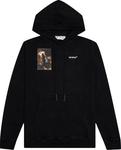 Худи Off-White Caravaggio Lute Slim Hoodie 'Black/White', черный - фото 2