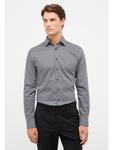 Рубашка Slim Fit антрацитового цвета Eterna - фото 2