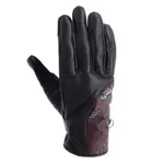 Защитные перчатки Helstons Flower leather, черный - фото