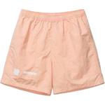 Шорты с логотипом в технике тай-дай UNDEFEATED, красный - фото