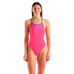 Купальник Arena Tie Back Solid, розовый - фото