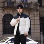 LINING Пуховик унисекс черно-белый - фото 4