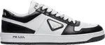 Кроссовки Prada Wmns Downtown Leather Black White, белый - фото