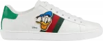 Кроссовки Disney x Gucci Wmns Ace Donald Duck Patch, белый - фото