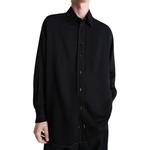 Рубашка с петлей Lemaire, черный - фото 3