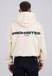 Толстовка PROHIBITED, цвет cream - фото 3