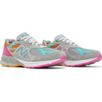 Кроссовки New Balance DTLR x 990v3 Made In USA 'Miami Drive', серый - фото 8