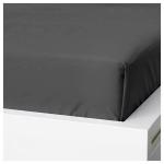 Простыня Ikea Nattjasmin 150x260 см, темно-серый - фото 5