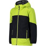 Детская куртка-блузон с капюшоном Cmp, цвет acido - фото 3