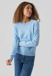 Свитер Vmdoffy Oneck Vero Moda, светло-синий - фото