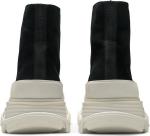 Кроссовки Alexander McQueen Tread Slick Boots Black White, черный - фото 6