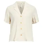 Блузка с коротким рукавом Object Sanne, синий - фото 2