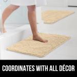 Коврик для ванной Gorilla Grip, 153х61 см, песочный - фото 6