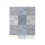 Шарф унисекс Loewe, голубой - фото 2