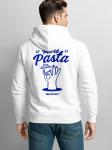 Толстовка с капюшоном на молнии Neverless More Pasta, белый - фото 5