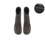 COMELY Женские полусапожки черные/хаки - фото 7