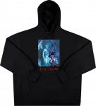 Толстовка Supreme x The Crow Hooded Sweatshirt 'Black', черный - фото
