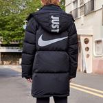 Детские пуховики/жилеты Nike, черный - фото 4
