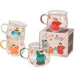 Стеклянные стаканы KAWASIMAYA, мультиколор - фото