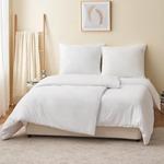 Комплект постельного белья RUIKASI, 4 предмета, 135х200/80x80, белый - фото 2