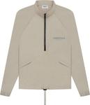 Куртка Fear of God Essentials Half-Zip Jacket 'Moss', зеленый - фото 2