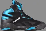 Кроссовки shaq attaq 'black azure' Reebok, черный - фото 2