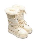 Ботинки женские Guess утепленные зимние, экрю - фото 3